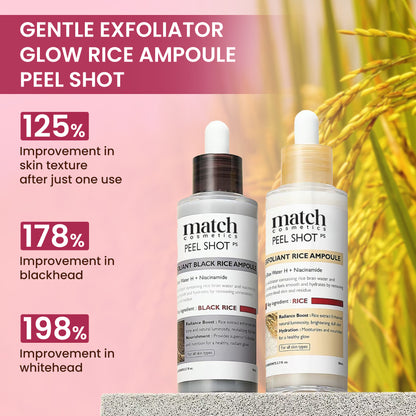 Exfoliant Rice Peel Shot Duo